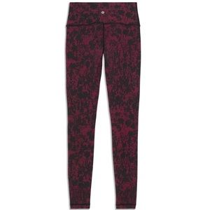 Lululemon wonder under cropped HR size 6